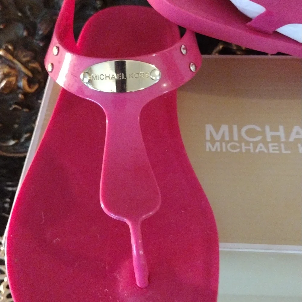 Michael Kors Jelly Sandals SOLD SOLD - Picture 2 of 7